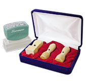 シャチハタ付３本セット